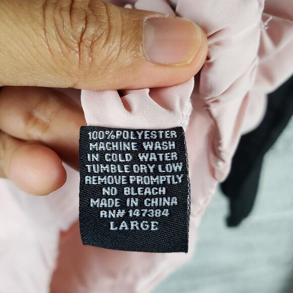 La Famillia MMXIV Anorak Jacket Black Pink Colorblock Jacket Size Large - Picture 6 of 8